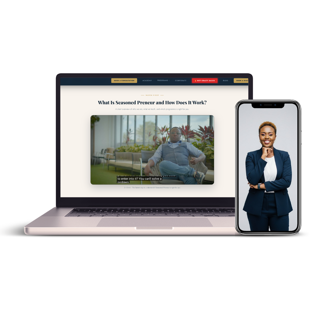 Seasoned Preneur platform