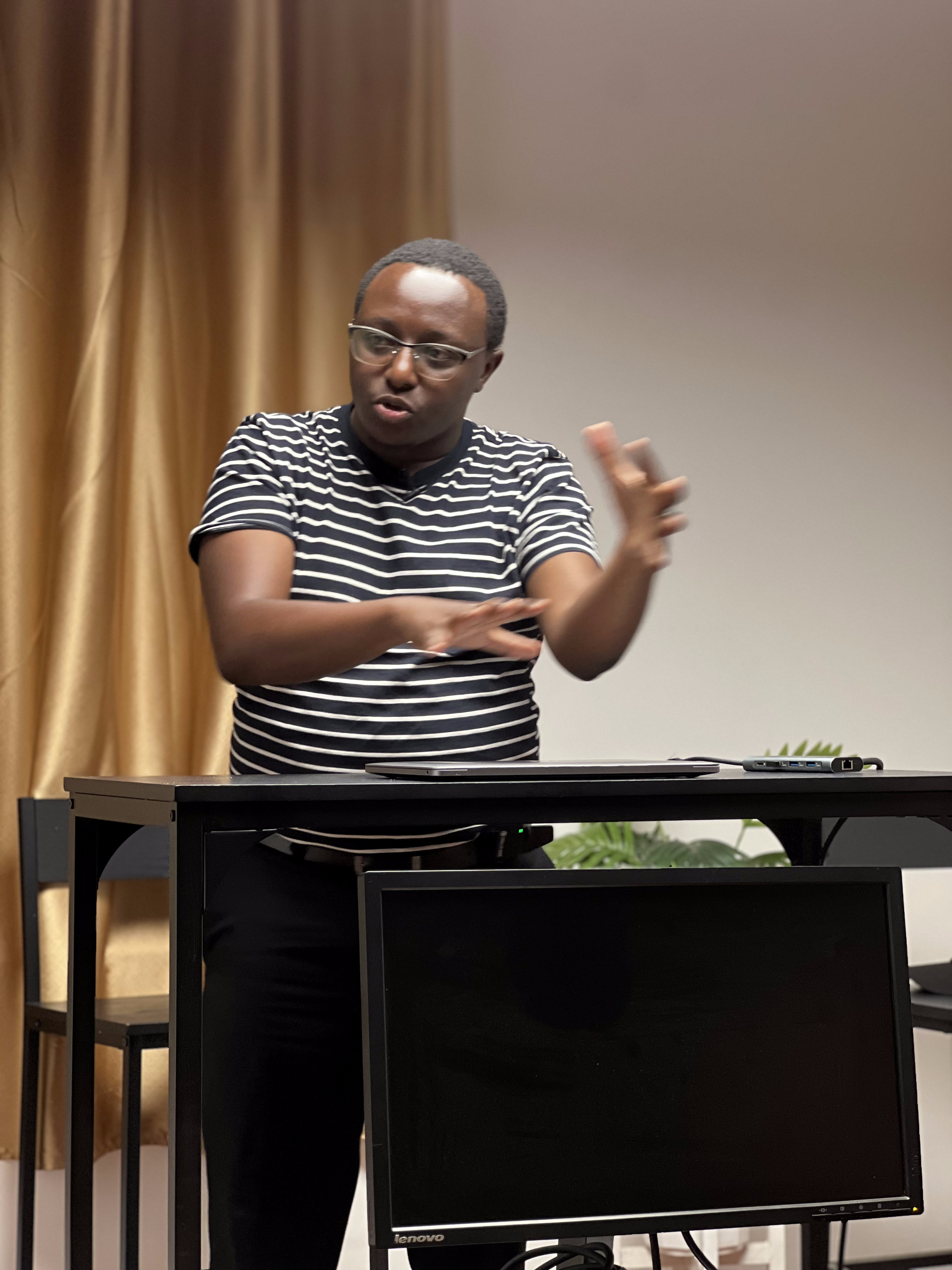 Jonathan Njoroge business coach Kenya helping entrepreneur double revenue in a coaching session